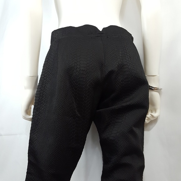 Amber Sakai Snake Embossed Dress Pants - Picture 5 of 8